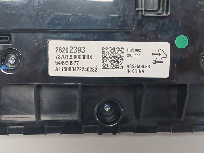 Recambio de sistema audio / radio cd para opel insignia a (g09) 2.0 cdti (68) referencia OEM IAM 26202393 544930977 