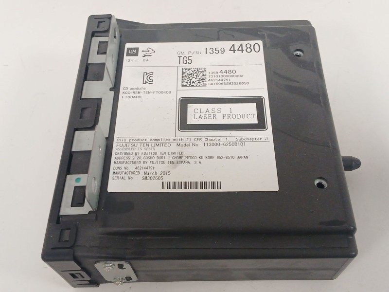 Recambio de modulo electronico para opel insignia a (g09) 2.0 cdti (68) referencia OEM IAM 13594480  