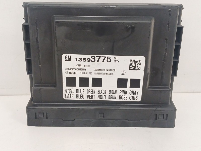 Recambio de modulo electronico para opel insignia a (g09) 2.0 cdti (68) referencia OEM IAM 13593775  