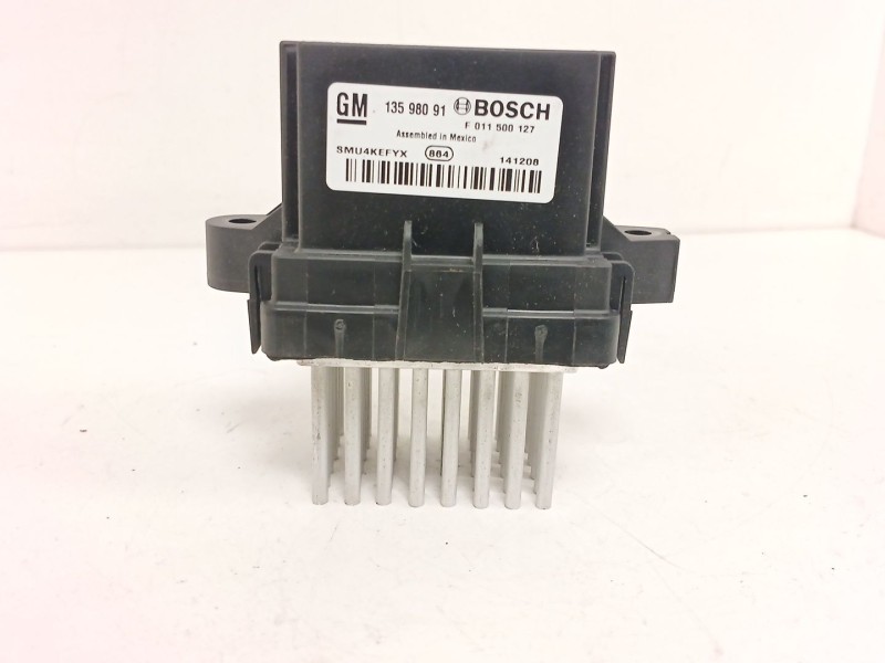 Recambio de resistencia calefaccion para opel insignia a (g09) 2.0 cdti (68) referencia OEM IAM 13598091 011500127 