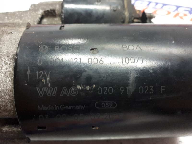 Recambio de motor arranque para seat leon (1m1) signo referencia OEM IAM 020911023F 0001121006 