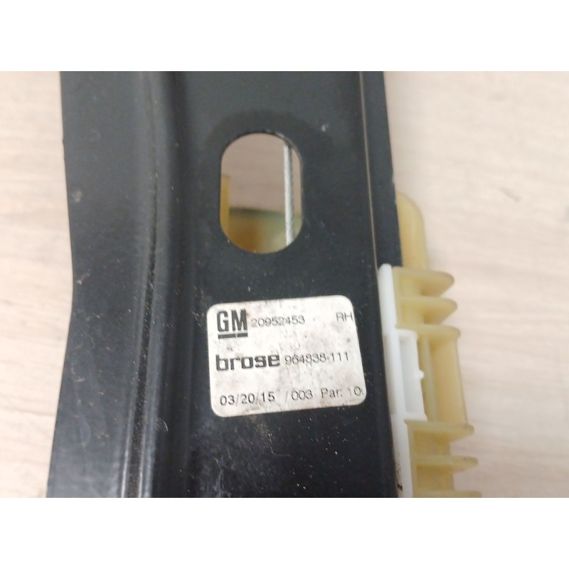 Recambio de elevalunas delantero derecho para opel insignia a (g09) 2.0 cdti (68) referencia OEM IAM   