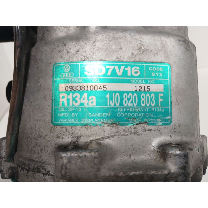 Recambio de compresor aire acondicionado para volkswagen golf iv (1j1) 1.9 tdi referencia OEM IAM 1215  