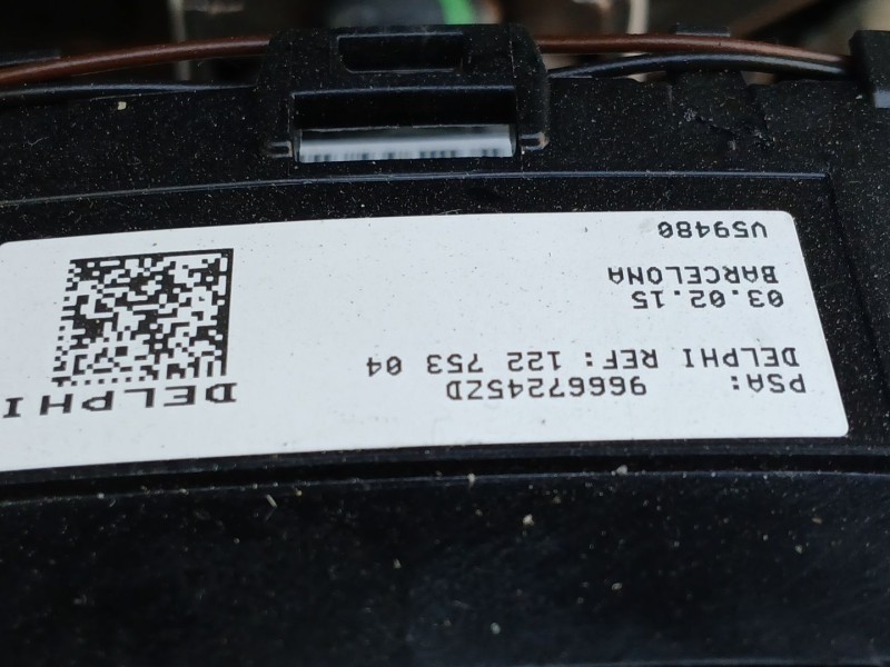 Recambio de mando luces para citroën c3 ii (sc_) 1.2 vti 82 referencia OEM IAM 96667245ZD  