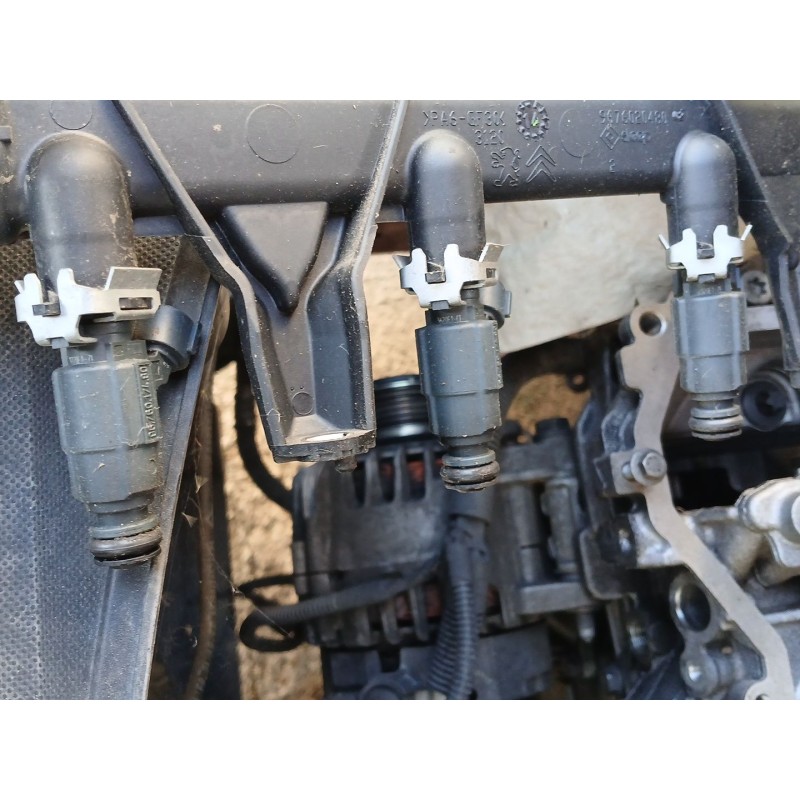 Recambio de rampa inyectora para citroën c3 ii (sc_) 1.2 vti 82 referencia OEM IAM 9676020480 9676017480 