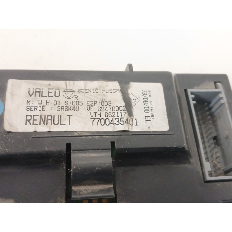 Recambio de mando climatizador para renault scenic rx4 (ja0) 1.9 dci diesel cat referencia OEM IAM 7700435401  