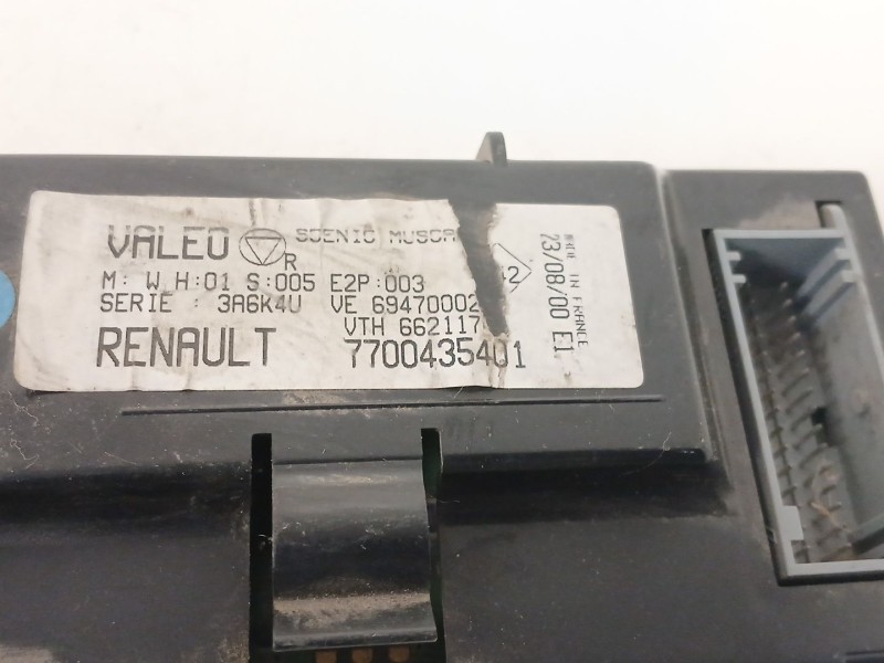 Recambio de mando climatizador para renault scenic rx4 (ja0) 1.9 dci diesel cat referencia OEM IAM 7700435401  