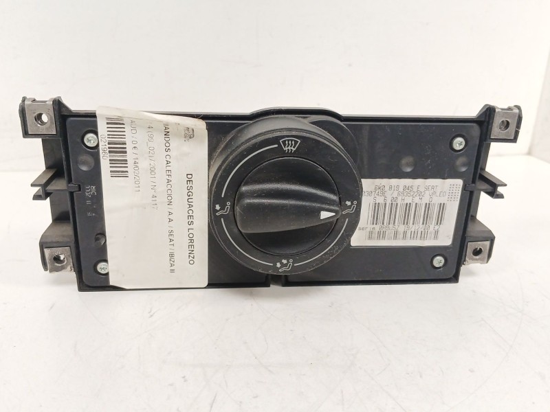 Recambio de mando calefaccion / aire acondicionado para seat ibiza (6k1) 1.4 referencia OEM IAM 6K0819045E 21960 