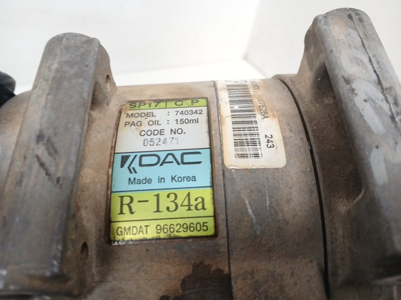 Recambio de compresor aire acondicionado para chevrolet captiva (c100, c140) 2.0 d 4wd referencia OEM IAM   
