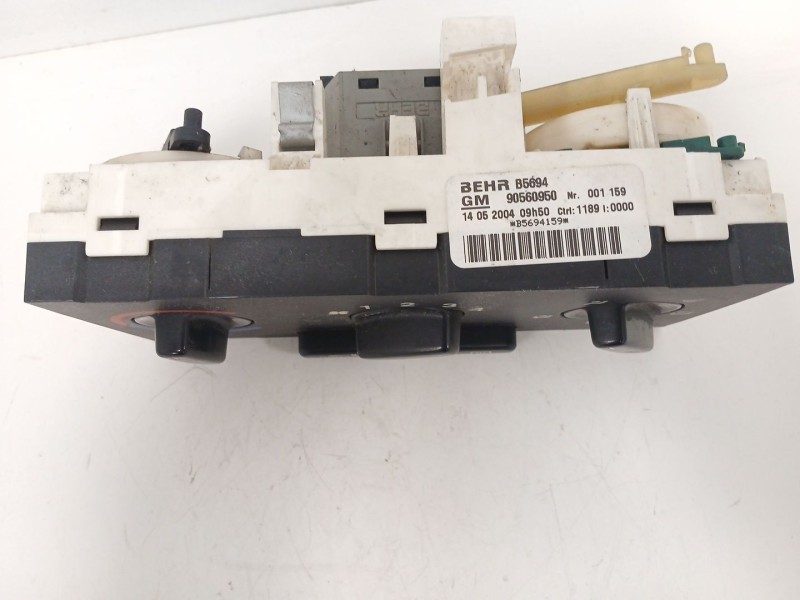 Recambio de mando calefaccion / aire acondicionado para opel zafira a 2.0 dti referencia OEM IAM 90560950  