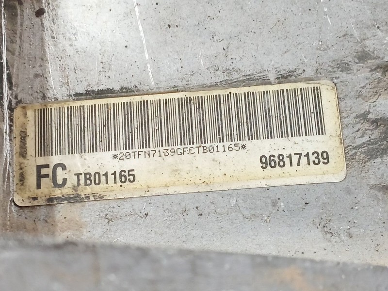 Recambio de diferencial delantero para chevrolet captiva (c100, c140) 2.0 d 4wd referencia OEM IAM 96817139 TB01165 