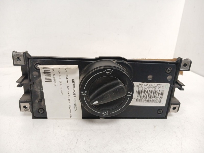 Recambio de mando calefaccion / aire acondicionado para seat cordoba vario (6k5) 1.9 tdi referencia OEM IAM 6K0819045C  