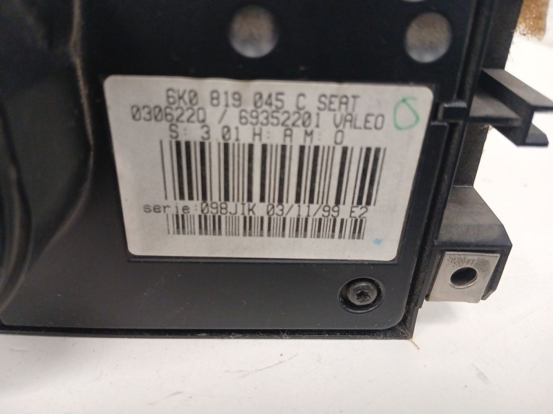 Recambio de mando calefaccion / aire acondicionado para seat cordoba vario (6k5) 1.9 tdi referencia OEM IAM 6K0819045C  