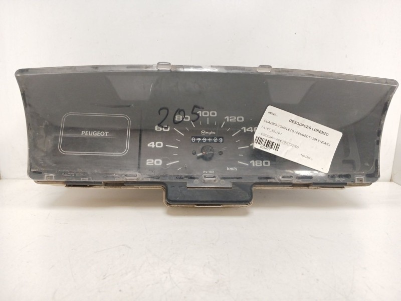 Recambio de cuadro instrumentos para peugeot 205 berlina referencia OEM IAM   