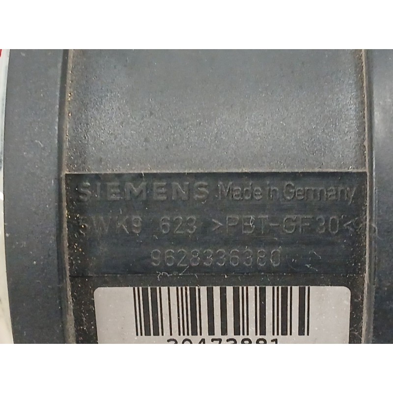 Recambio de caudalimetro para citroën xsara break 2.0 hdi cat (rhy / dw10td) referencia OEM IAM 9628336380  5WK9623