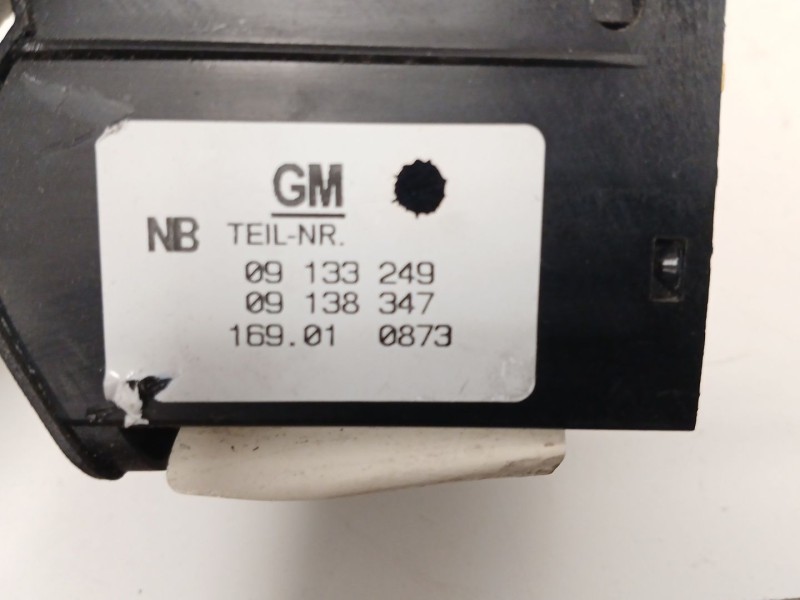 Recambio de mando luces para opel zafira a 1.8 16v referencia OEM IAM 169010873  
