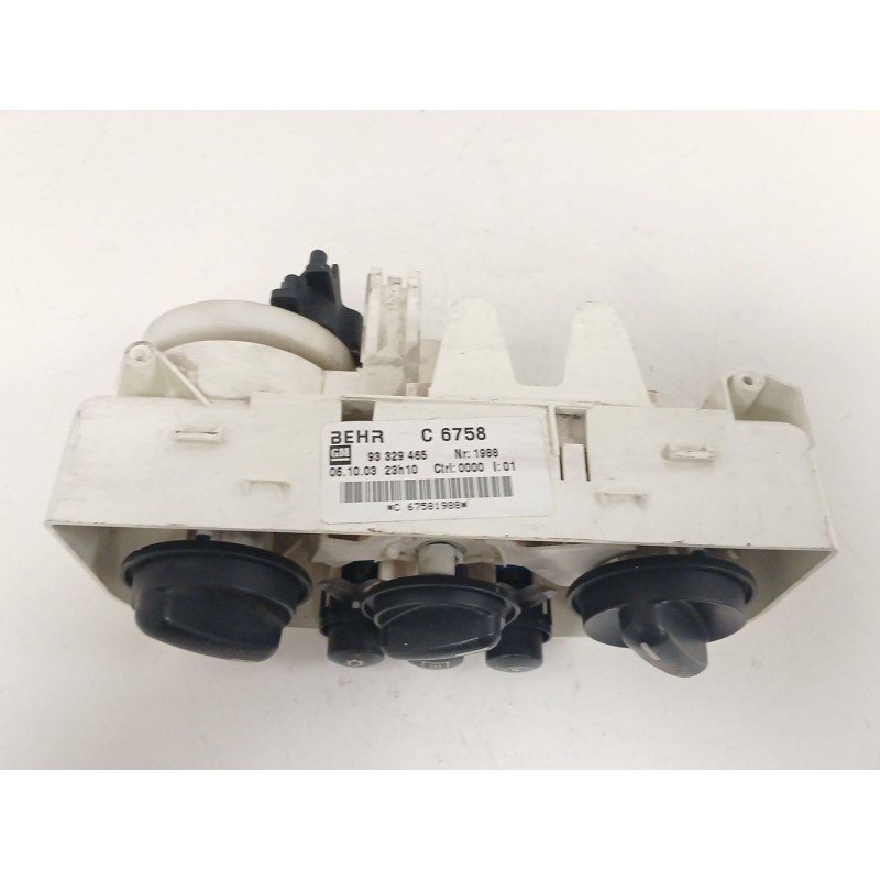 Recambio de mando calefaccion / aire acondicionado para opel meriva 1.7 16v dti cat (y 17 dt / lr6) referencia OEM IAM   