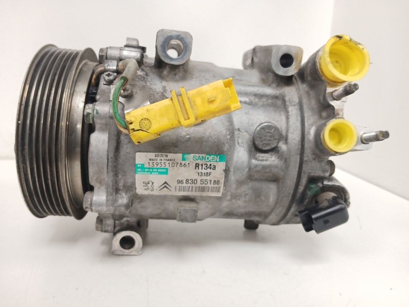 Recambio de compresor aire acondicionado para peugeot 407 sw (6e_, 6d_) 2.0 hdi 135 referencia OEM IAM 9683055180 1318F 