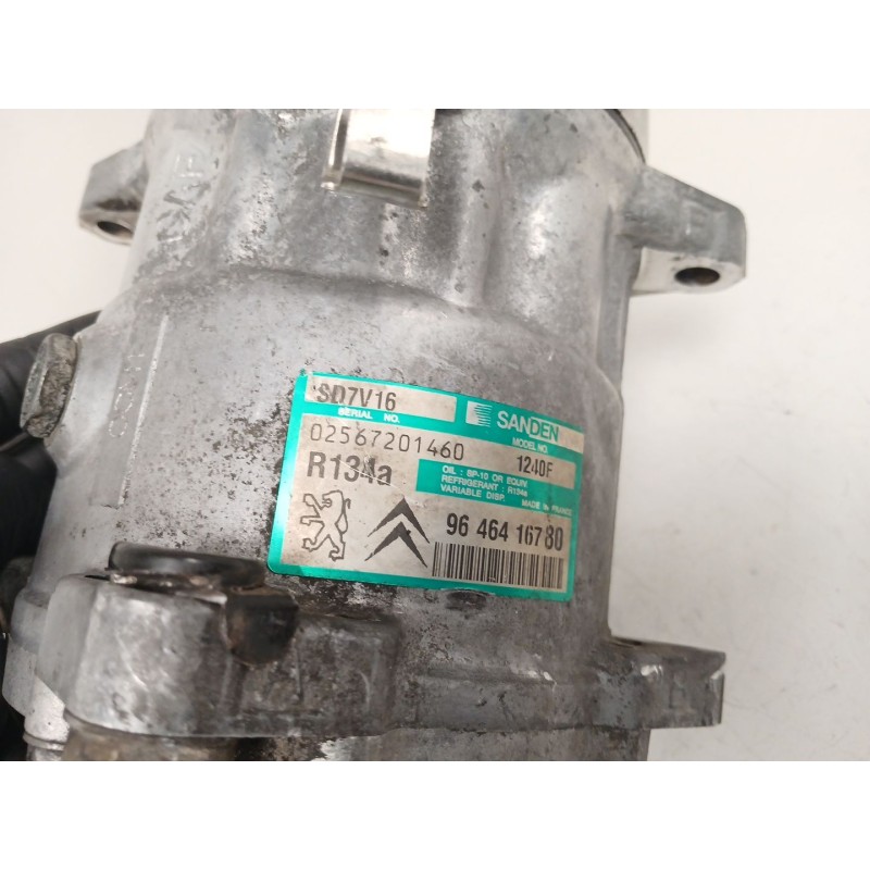 Recambio de compresor aire acondicionado para fiat ducato furgoneta (244_) 2.0 jtd referencia OEM IAM 1240F 9646416780 