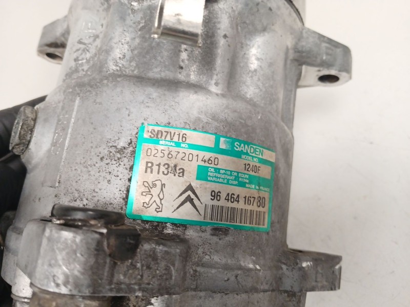 Recambio de compresor aire acondicionado para fiat ducato furgoneta (244_) 2.0 jtd referencia OEM IAM 1240F 9646416780 