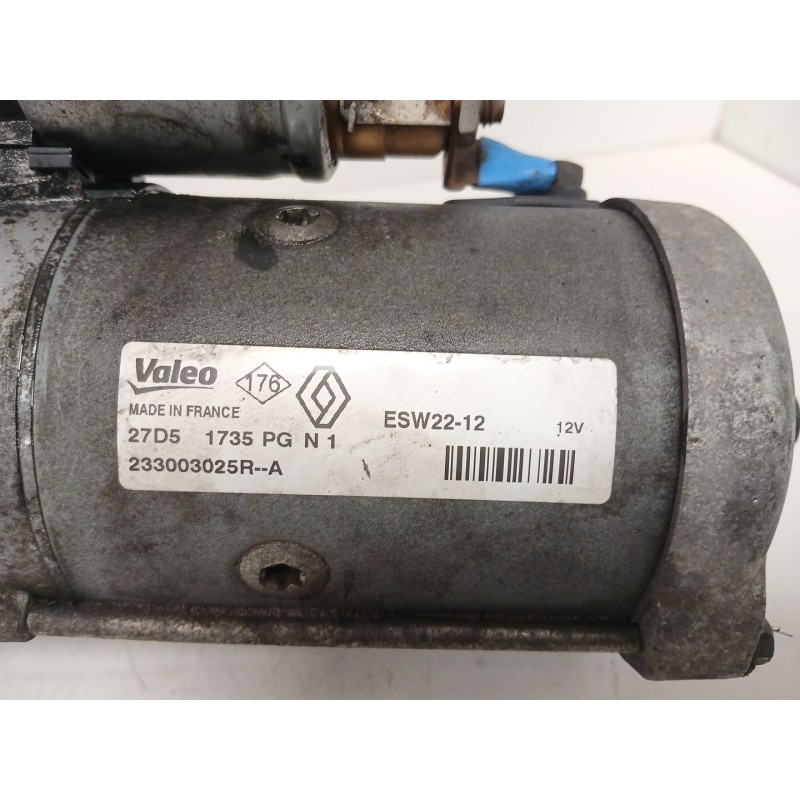Recambio de motor arranque para renault laguna iii (bt0/1) 2.0 dci (bt07, bt0j, bt14, bt1a, bt1s) referencia OEM IAM 233003025R 