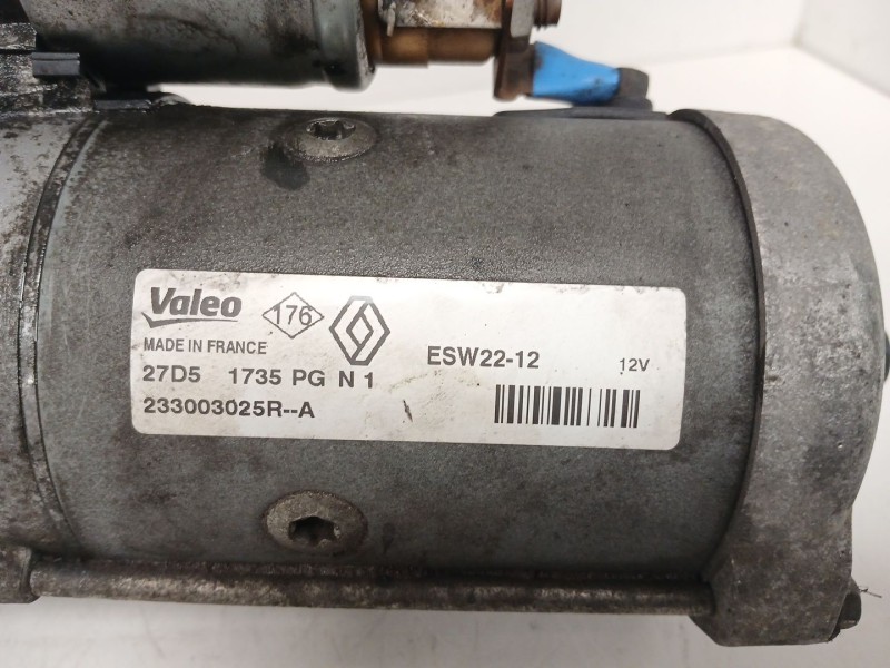 Recambio de motor arranque para renault laguna iii (bt0/1) 2.0 dci (bt07, bt0j, bt14, bt1a, bt1s) referencia OEM IAM 233003025R 