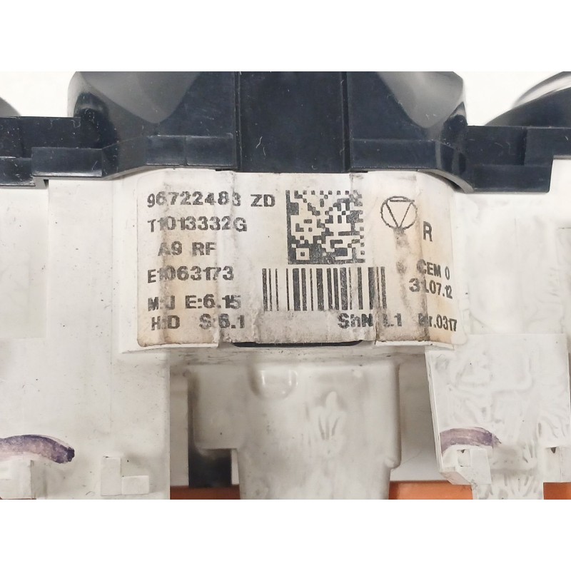 Recambio de mando calefaccion / aire acondicionado para peugeot 208 i (ca_, cc_) 1.4 hdi referencia OEM IAM   