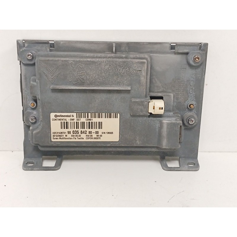 Recambio de sistema audio / radio cd para peugeot 208 i (ca_, cc_) 1.4 hdi referencia OEM IAM 9803584280  