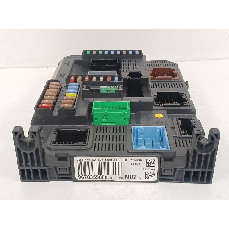 Recambio de caja reles / fusibles para peugeot 208 i (ca_, cc_) 1.4 hdi referencia OEM IAM 9678355880 BSIN02 