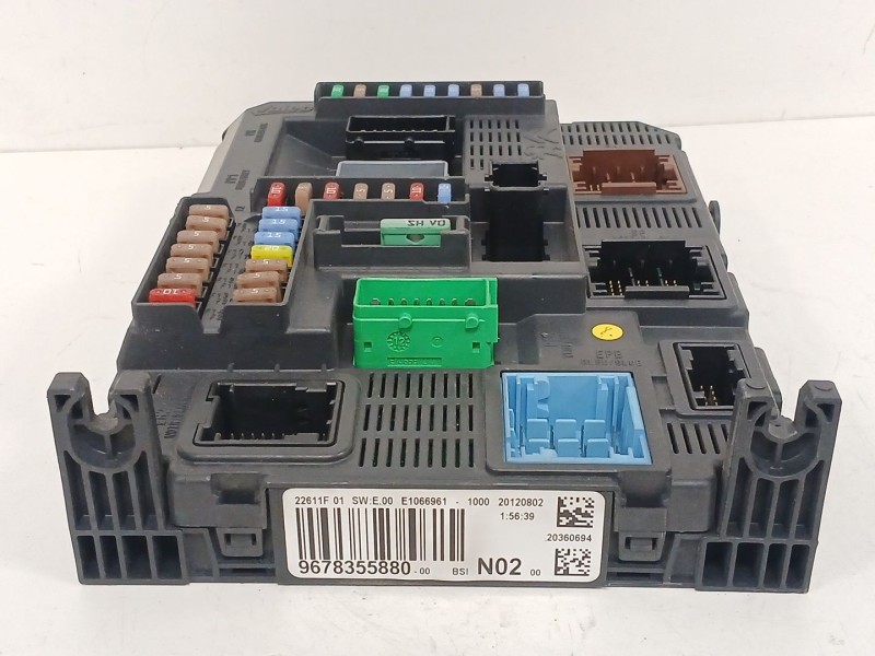 Recambio de caja reles / fusibles para peugeot 208 i (ca_, cc_) 1.4 hdi referencia OEM IAM 9678355880 BSIN02 