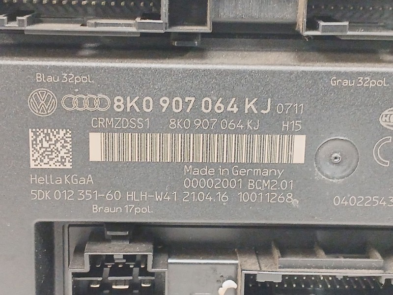 Recambio de modulo electronico para audi q5 (8rb) 2.0 tdi quattro referencia OEM IAM 8K0907064KJ  