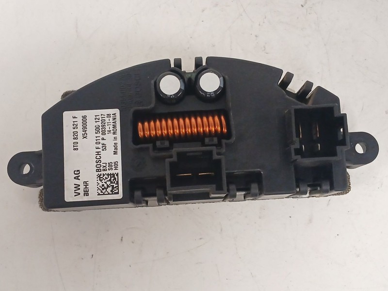Recambio de resistencia calefaccion para audi q5 (8rb) 2.0 tdi quattro referencia OEM IAM 8T0820521F  
