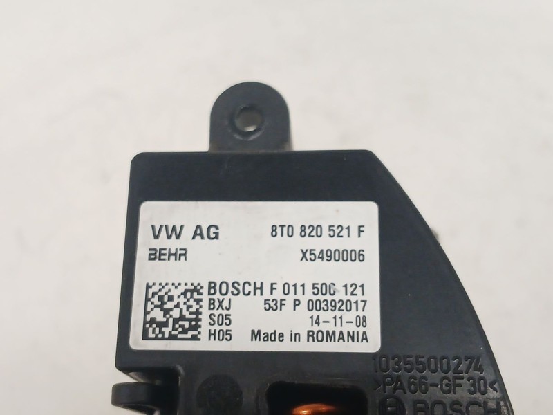 Recambio de resistencia calefaccion para audi q5 (8rb) 2.0 tdi quattro referencia OEM IAM 8T0820521F  