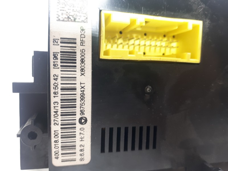 Recambio de mando climatizador para citroën c3 attraction referencia OEM IAM 96753994XT  