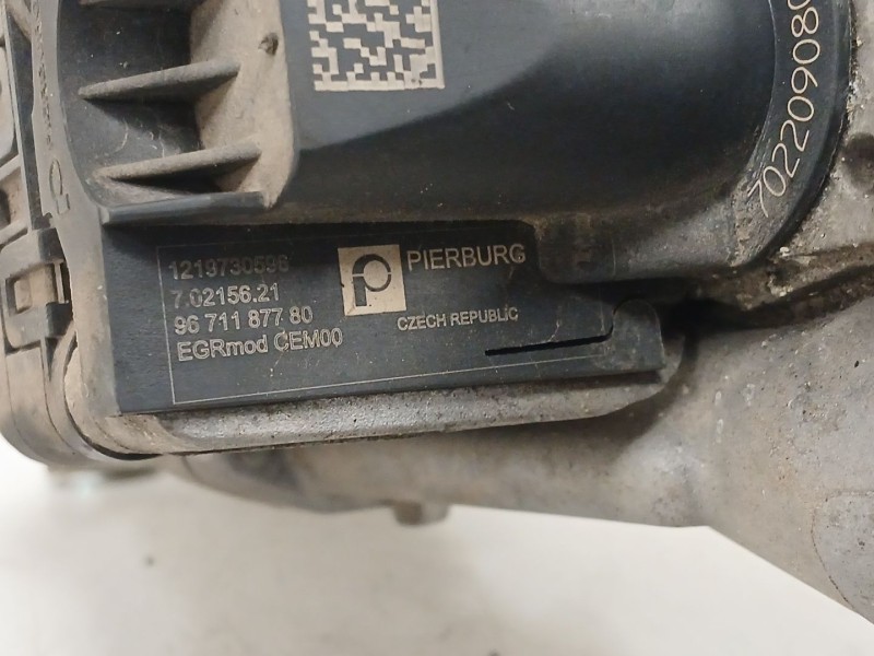 Recambio de valvula egr para peugeot 208 i (ca_, cc_) 1.4 hdi referencia OEM IAM 9671167780  