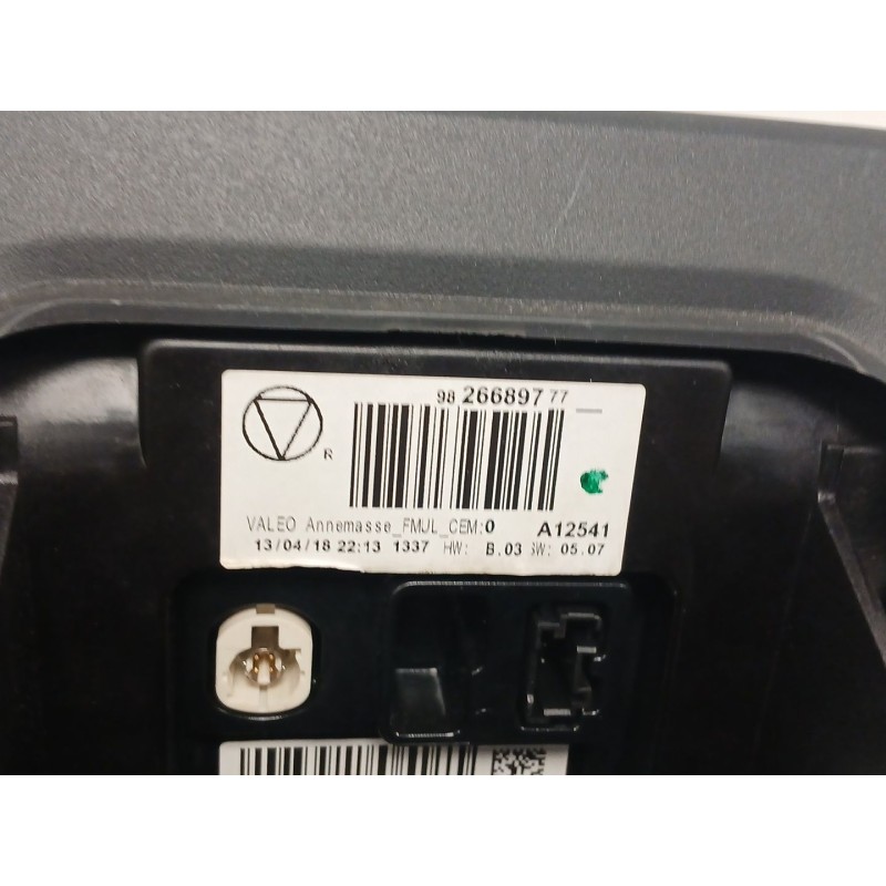 Recambio de pantalla multifuncion para citroën c4 cactus 1.2 thp 110 referencia OEM IAM   