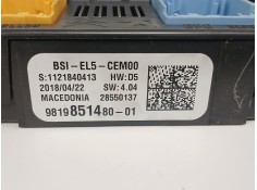 Recambio de caja reles / fusibles para citroën c4 cactus 1.2 thp 110 referencia OEM IAM 981985148001   2