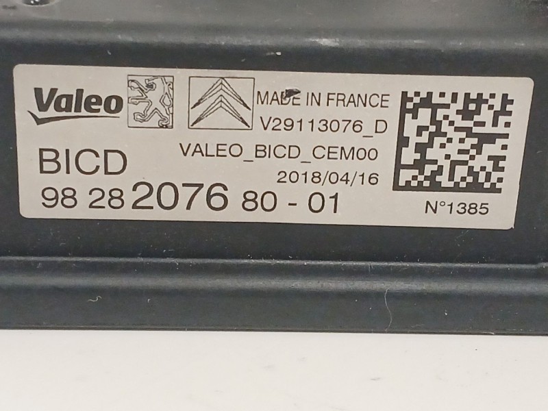 Recambio de modulo electronico para citroën c4 cactus 1.2 thp 110 referencia OEM IAM 982820768001  