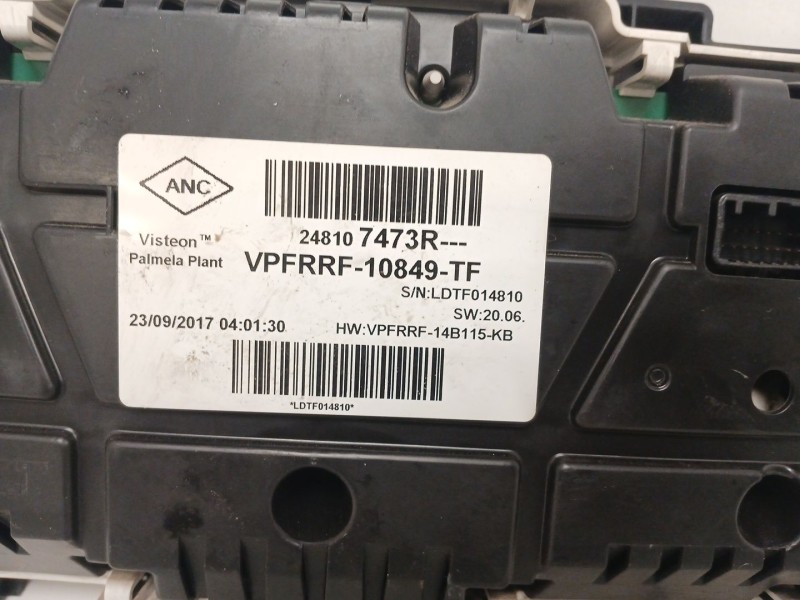 Recambio de cuadro instrumentos para opel vivaro b furgoneta (x82) 1.6 cdti (05) referencia OEM IAM 248107473R  