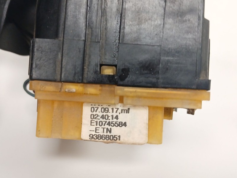 Recambio de mando limpia para opel vivaro b furgoneta (x82) 1.6 cdti (05) referencia OEM IAM 93868051  