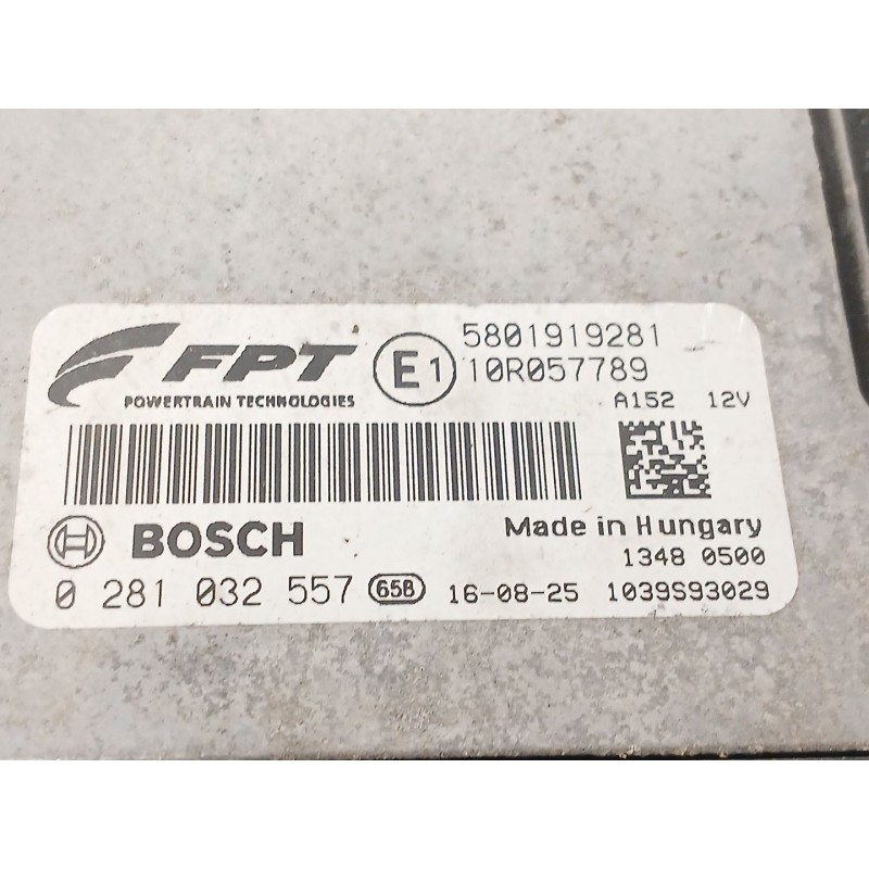 Recambio de centralita motor uce para iveco daily vi furgoneta 33s16, 35s16, 35c16, 40c16, 50c16 referencia OEM IAM 5801919281 0