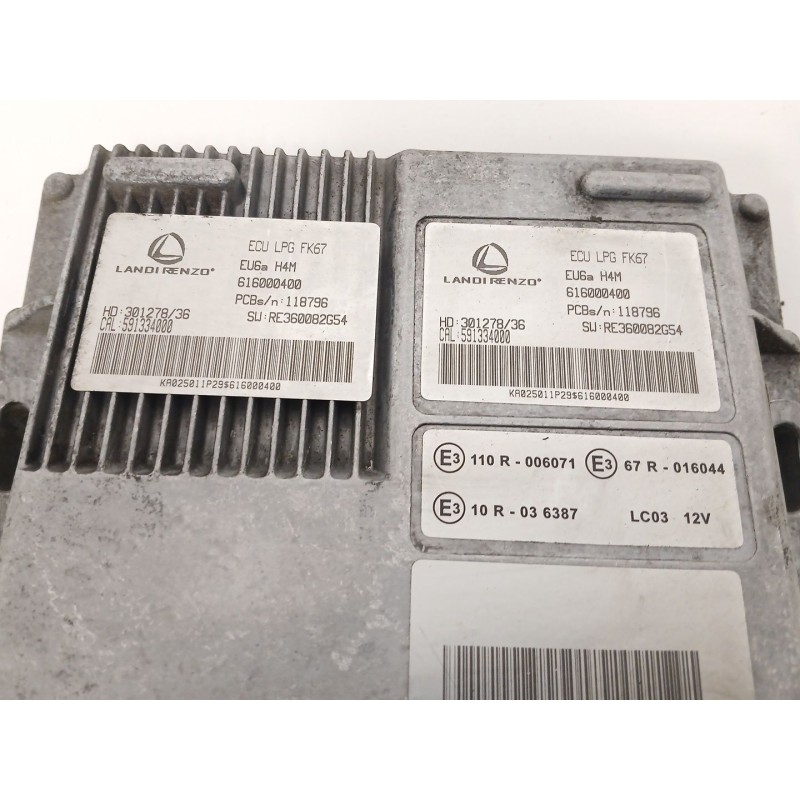 Recambio de centralita motor uce para dacia dokker furgón/monospace 1.6 lpg referencia OEM IAM   
