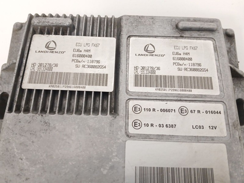 Recambio de centralita motor uce para dacia dokker furgón/monospace 1.6 lpg referencia OEM IAM   