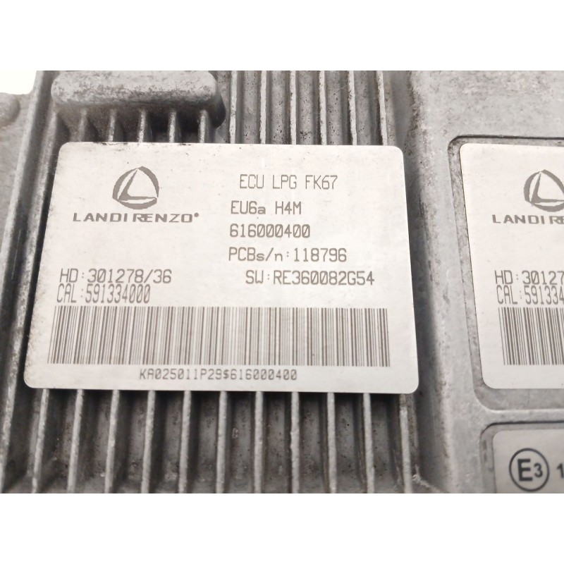 Recambio de centralita motor uce para dacia dokker furgón/monospace 1.6 lpg referencia OEM IAM   