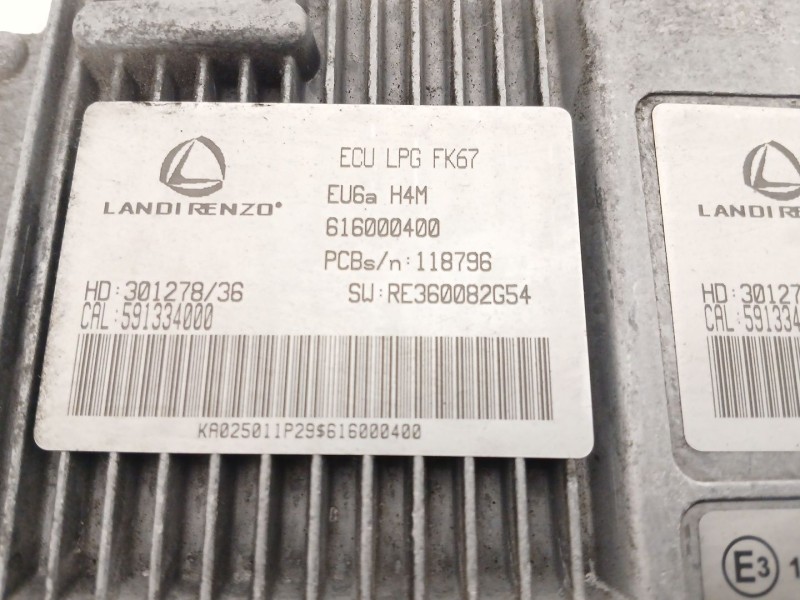 Recambio de centralita motor uce para dacia dokker furgón/monospace 1.6 lpg referencia OEM IAM   
