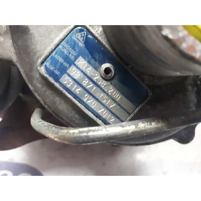 Recambio de turbocompresor para peugeot 306 berlina 3/4/5 puertas (s2) style referencia OEM IAM 037581 K14258200 53149707012