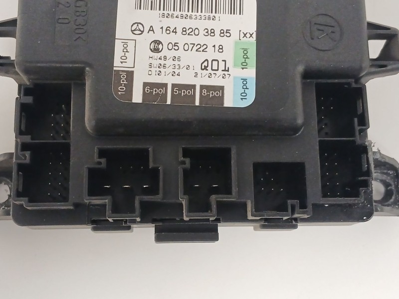 Recambio de modulo electronico para mercedes-benz clase m (w164) ml 320 cdi 4-matic (164.122) referencia OEM IAM A1648203885  