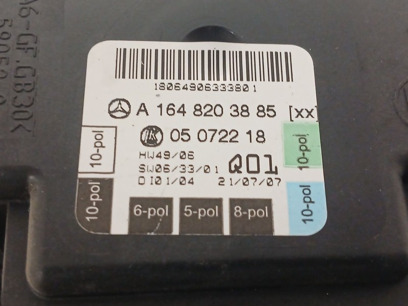 Recambio de modulo electronico para mercedes-benz clase m (w164) ml 320 cdi 4-matic (164.122) referencia OEM IAM A1648203885  