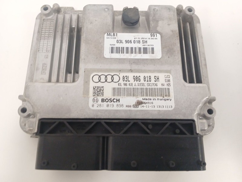 Recambio de centralita motor uce para audi q5 (8rb) 2.0 tdi quattro referencia OEM IAM 03L906018SH 0281019898 EDC17C46