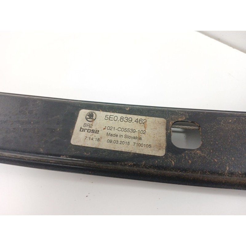 Recambio de elevalunas trasero derecho para skoda octavia iii combi (5e5, 5e6) 1.6 tdi referencia OEM IAM   